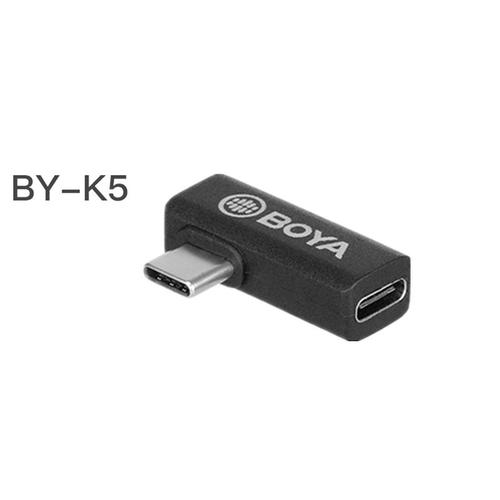 MICROPHONE,BY-K5--câble adaptateur pour téléphone portable, 3.5mm TRRS femelle vers éclairage, microphone Boya, convient aux télépho