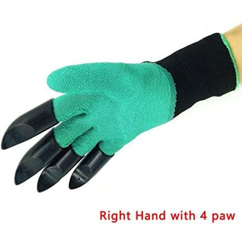 Gants de jardin avec griffes, planter un gant de jardinage est le meilleur  choix pour creuser et planter rapidement et facilement