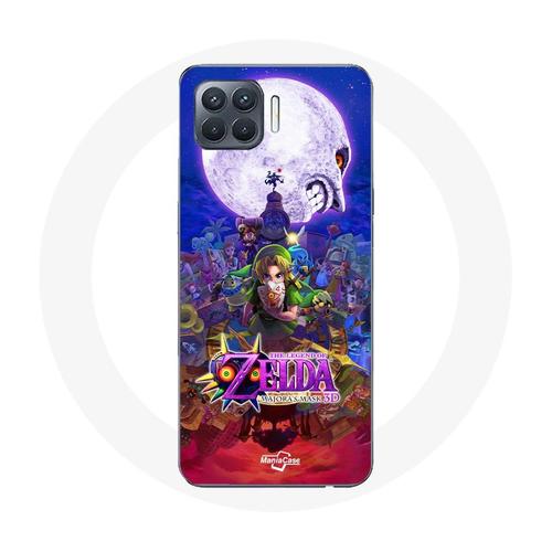 Coque Pour Oppo A93 La Légende Du Masque De Majora Zelda Jeux Vidéo