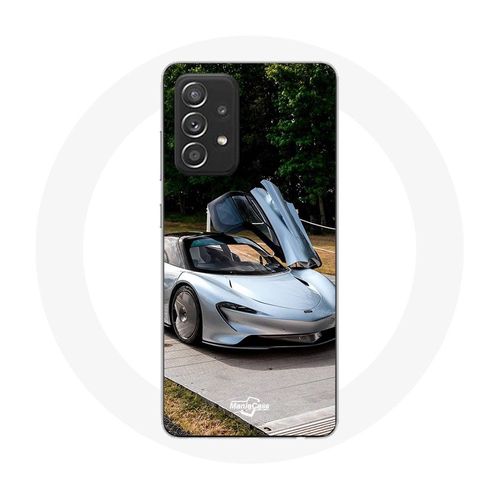 Coque Pour Samsung Galaxy A52 Formule 1 Mclaren Voiture Gris