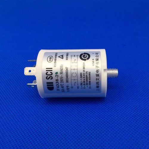 Remplacement de condensateur suppresseur Anti-interférence pour Media Haier F4338 /0024000247, filtre de tambour, pièces de Machine à laver
