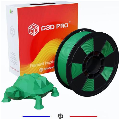 Filament 3D GROSSISTE3D PLA, 1,75mm, Vert, Bobine, 1 kg