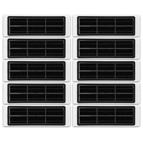Lot de 10 filtres HEPA à charbon actif pour aspirateur Xiaomi Roborock S6/S5/MAX/S60/S65/S50/S55/E25/E35, pièces détachées
