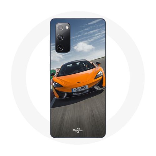 Coque Pour Samsung Galaxy S20 Fe Formule 1 Mclaren Orange