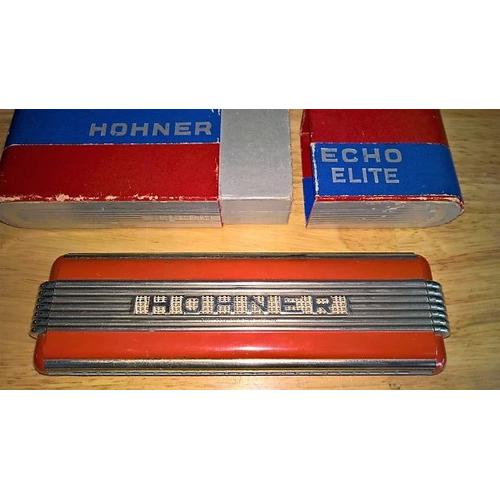HOHNER armonica hohner echo elite avec sa boite 