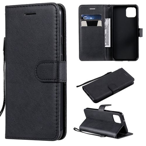 Coque Pour Google Pixel 4 Rabat Clapet Case,Portefeuille Etui Housse En Cuir Protection Avec Porte Cartes,Antichoc Housse De Protection Pour Google Pixel 4,Noir