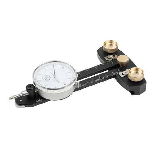 Table Saw Thin Rip Jig Table Saw Jig & Dial Indicator Wood Rip Cutting Guide Marking Gauge for Tabl