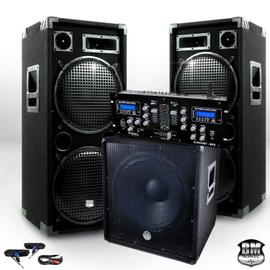 Amplificateur sonorisation DJ - BM Sonic BMS-3000 - 2 x 1500W