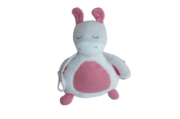 Doudou Peluche Cheval Âne 26 Cm Tao