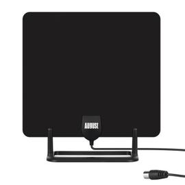 Antenne TV / TNT Picteck Antenne tv intérieur puissante avec amplificateur  intégré tnt numérique - ultra plate