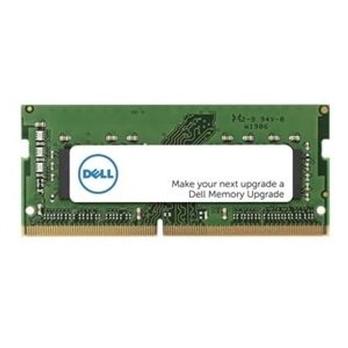 Dell - DDR4 - module - 8 Go - SO DIMM 260 broches - 3200 MHz / PC4-25600 - 1.2 V - mémoire sans tampon - ECC - Mise à niveau - pour Precision 3240 Compact, 3530, 3541, 3551, 5550, 7530, 7540...
