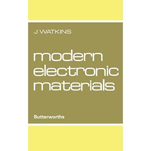 Modern Electronic Materials