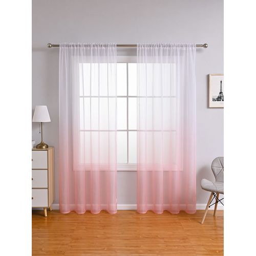 Rideau Filtrant La Lumière Dégradée Multicolore 140x260 Cm