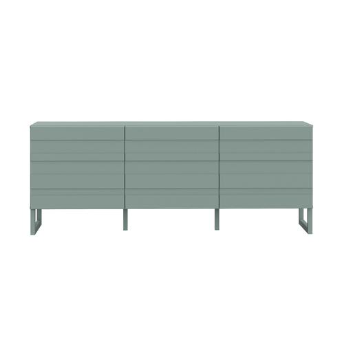 Meuble Tv Style Contemporain 165 Cm Vert Sauge