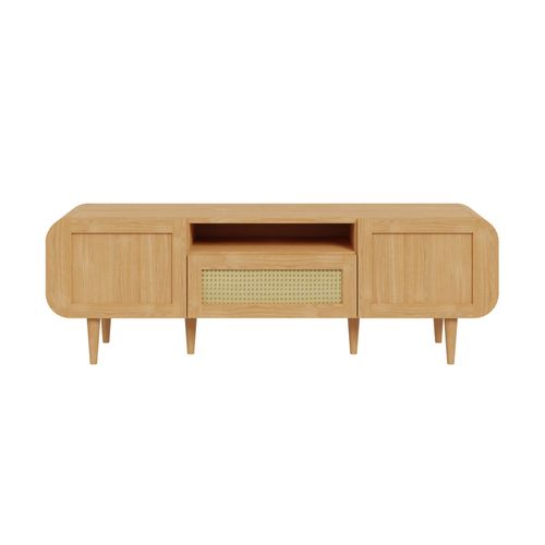 Meuble Tv Style Contemporain 160 Cm Bois