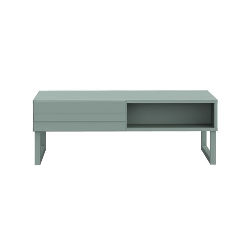 Table Basse Style Contemporain 110 Cm Vert Sauge
