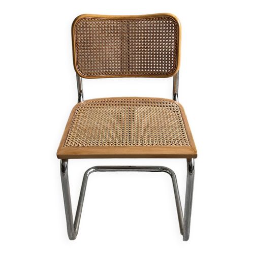 Chaise B32 Marcel Breuer Marron