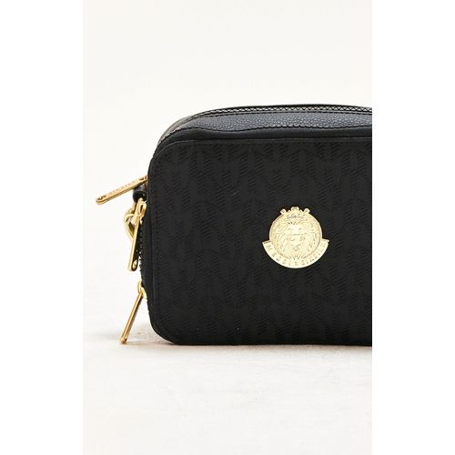 Black And Gold Messi x SikSilk Shoulder Bag