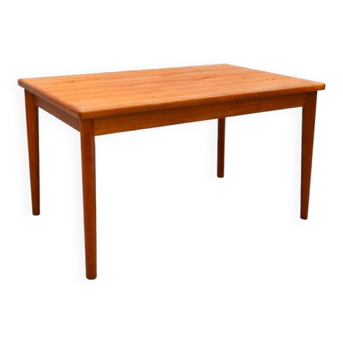 Table  Manger Extensible En Teck Danoise Par Brdr Furbo Annes 1960 Bois