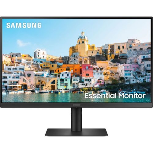 Samsung S24A400UJU - S4U Series - écran LED - 24" - 1920 x 1080 Full HD (1080p) @ 75 Hz - IPS - 250 cd/m² - 1000:1 - 5 ms - HDMI, DisplayPort, USB-C - noir