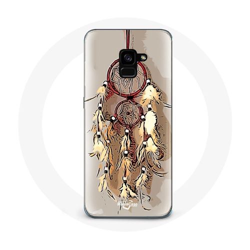 Coque Pour Samsung Galaxy A8 Plus Attrape Rêve Marron