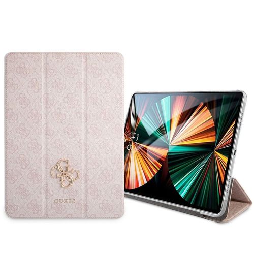 Etui Guess À Rabat Latéral Rose Pour Ipad Pro 12.9 (2020/2021)