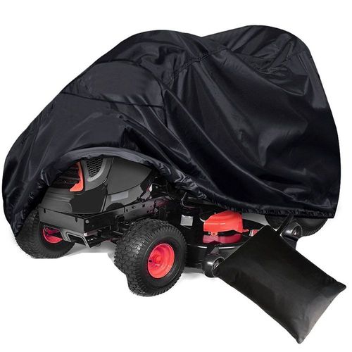 Lucky_Mall Housse de tondeuse a gazon, housse de tracteur etanche, polyester 210D