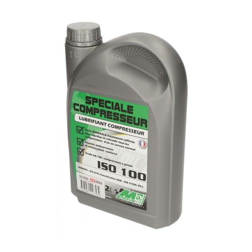 Lubrifiant Iso 100 Pour Compresseurs, 2 L