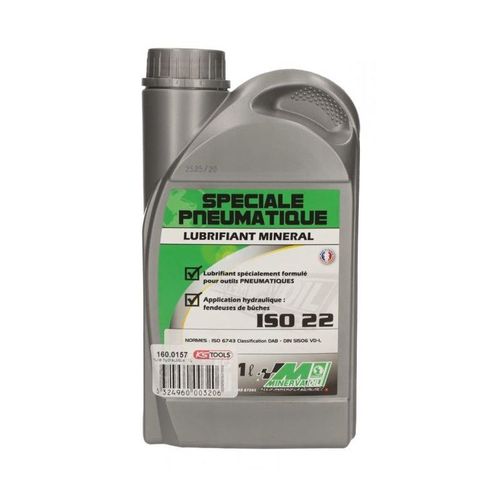 Lubrifiant Iso 22 Pour Outils Pneumatiques Et Petits Systèmes Hydrauliques, 1l