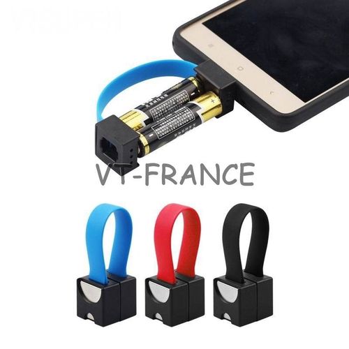 Mini Chargeur De Secours Pour Telephone, Modele: Micro Usb