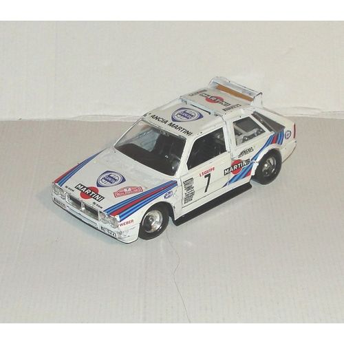Lancia Delta S4 Bburago Echel 1.24e Rallye Monte Carlo Année 1986 N°7-Bburago