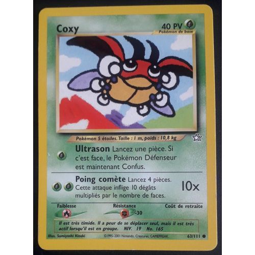 Carte Pokémon Coxy 63/111 - Wizards Neo Genesis