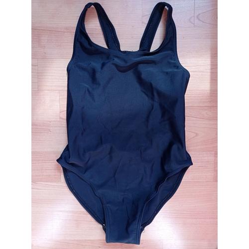 Maillot De Bain Noir - Une Pièce - 10 Ans