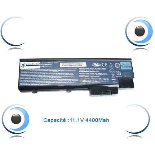 Batterie pour portable ACER Travelmate 4222 - Visiodirect -