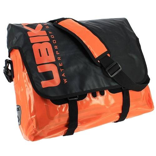 Sac à bandoulière Ubike Run Laptop 15L/Orange - Orange / Noir