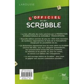 L'OFFICIEL du jeu Scrabble ODS8