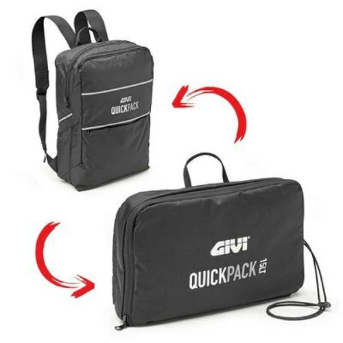 Sac a doc Givi quickpack 15l - Noir / Gris
