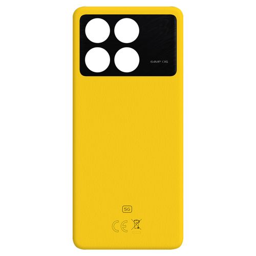 Cache Batterie Pour Xiaomi Poco X6 Pro Original Service Pack Xiaomi Jaune