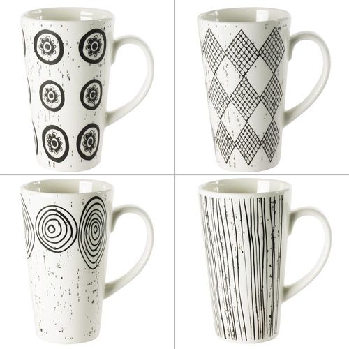 Coffret de 4 mugs palawan 37 cl