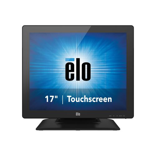 Elo Desktop Touchmonitors 1723L iTouch Plus - Écran LED - 17" - écran tactile - 1280 x 1024 @ 75 Hz - 225 cd/m² - 800:1 - 30 ms - DVI, VGA - haut-parleurs - noir