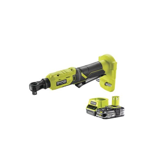 Pack RYOBI Clé à cliquet 18V One+ R18RW3-0 - 1 Batterie 2.5Ah - 1 Chargeur rapide RC18120-125