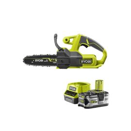 Pack RYOBI Tronçonneuse 18V One+ RY18CS20A-0 - 1 Batterie 5.0Ah - 1 Chargeur rapide RC18120-150
