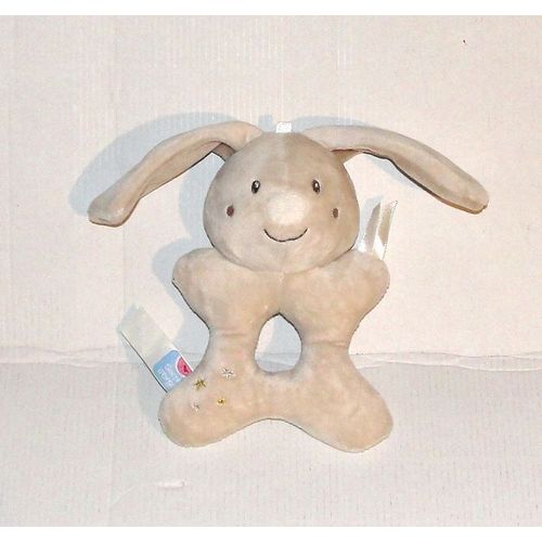 Doudou Lapin Beige Sucre D'orge