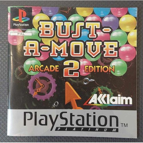Bust-A-Move 2 Arcade Edition Platinium - Notice Officielle Playstation 1 - Sony