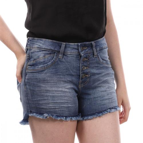 Short Bleu Femme Sublevel