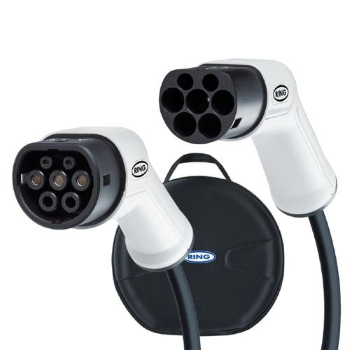 Cable Charge Ring Vehicule Elec T2-T2-5m-32a-Monophase