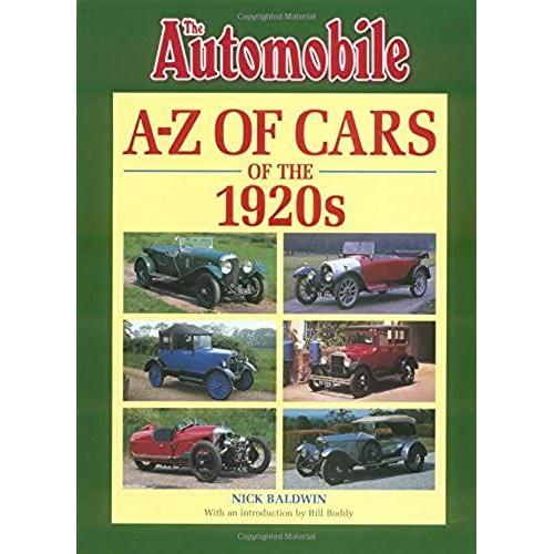 A-Z Of Cars Of The 1920s