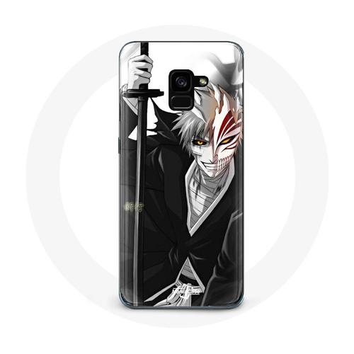 Coque Pour Samsung Galaxy A8 Plus Bleach Manga Ichigo Kurosaki Épée