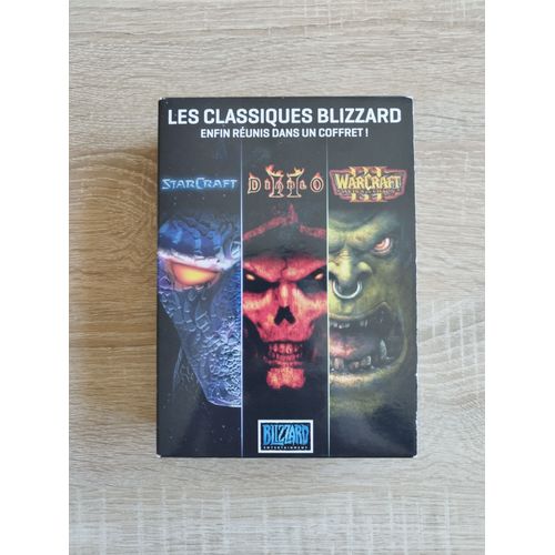 Coffret Blizzard : Starcraft, Diablo Ii Et Warcraft Iii