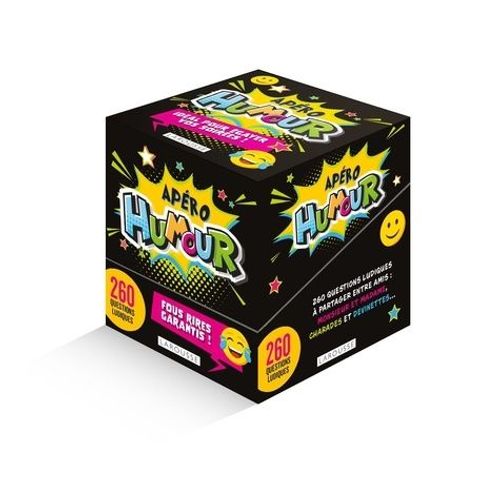 Apéro Humour - 260 Questions Ludiques - Idéal Pour Égayer Vos Soirées